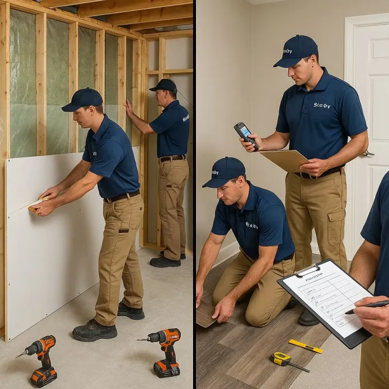 Repairs and Reconstruction process in Yoncalla, OR